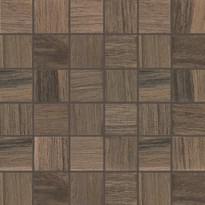 Плитка Florim Wooden Tile Wooden Wannut Mosaico Naturale 30x30 см, поверхность матовая