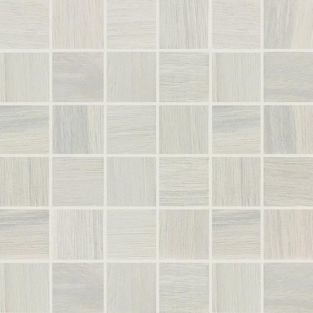 Плитка Florim Wooden Tile Wooden White Mosaico Naturale 30x30 см, поверхность матовая