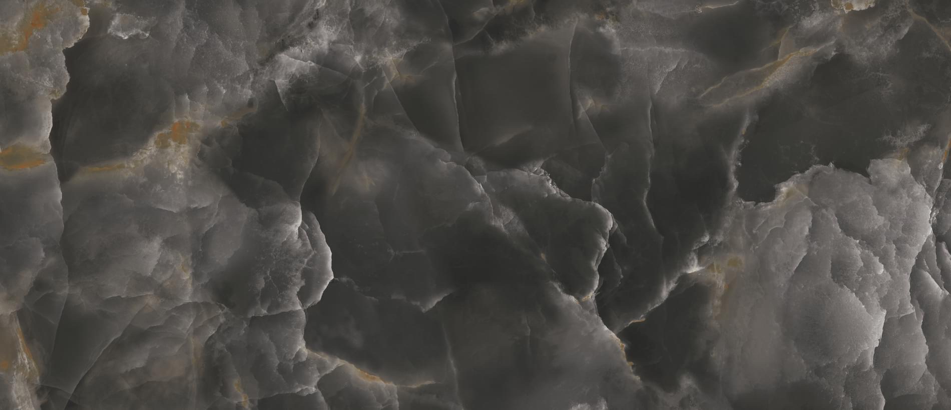 Плитка Fondovalle Infinito 2.0 Onyx Black Crystal Polished 120x278 см, поверхность полуматовая