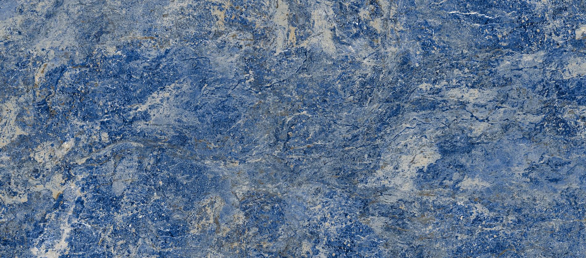 Плитка Fondovalle Infinito 2.0 Sodalite Blue Polished 120x278 см, поверхность полированная
