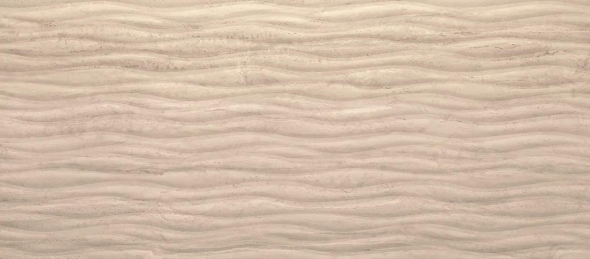 Плитка Fondovalle Royal Travertino Ebur Wavy 60x120 см, поверхность матовая