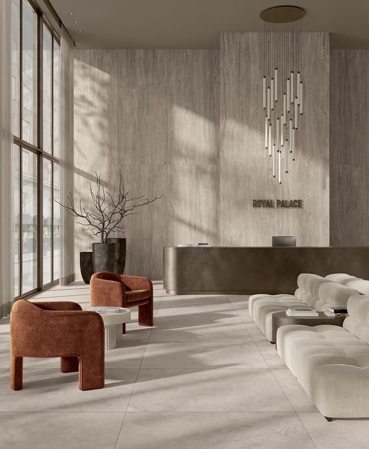 керамогранит фабрики Fondovalle коллекция Royal Travertino