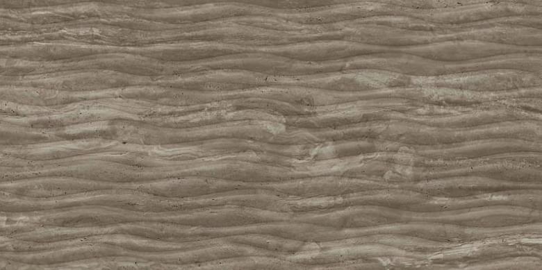 Плитка Fondovalle Royal Travertino Fuscus Wavy 60x120 см, поверхность матовая