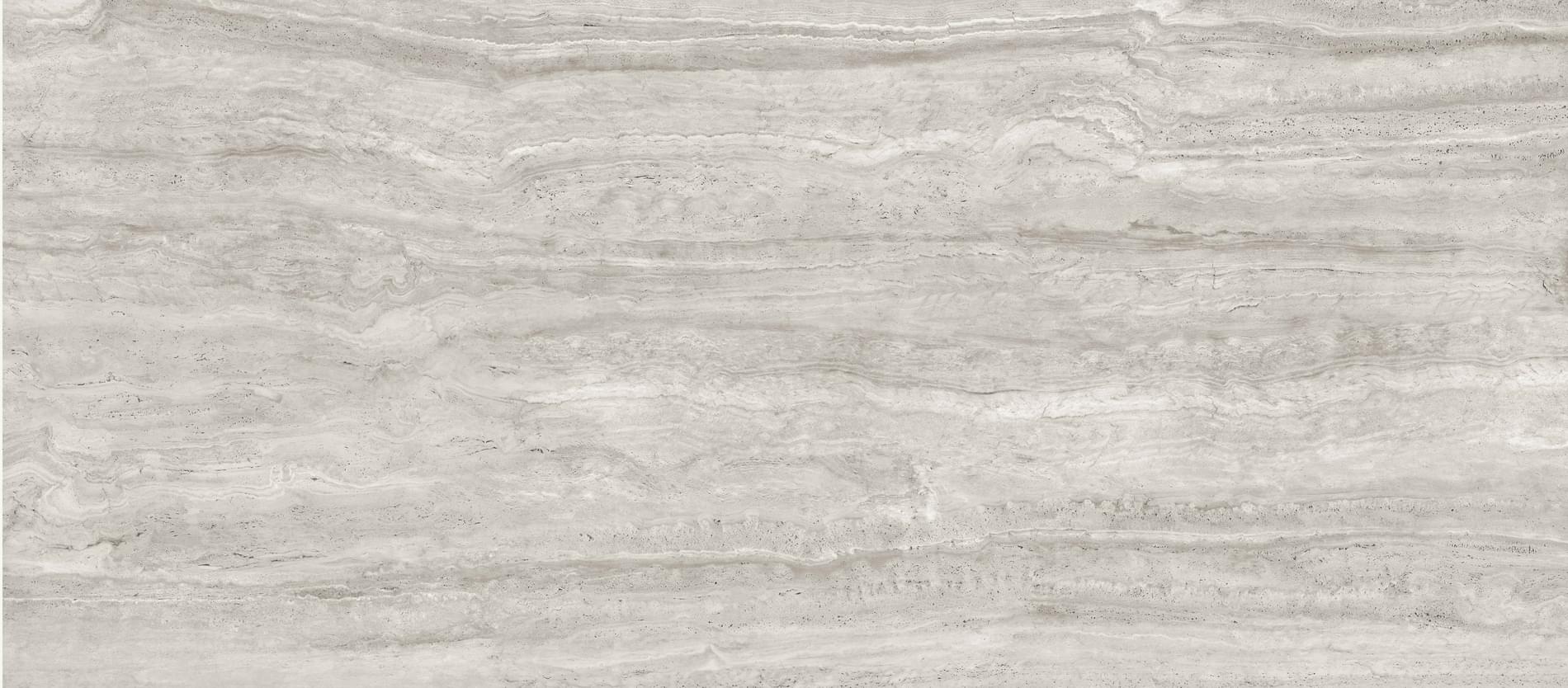 Плитка Fondovalle Royal Travertino Griseo Vein Real Matt 120x278 см, поверхность матовая
