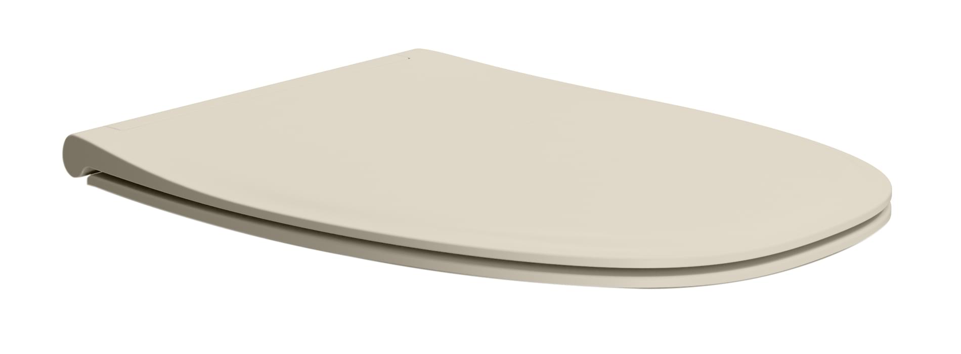 Плитка GSI Modo Сиденье для унитаза MODO+ с крышкой Soft Close бежевый матовый  поверхность матовая