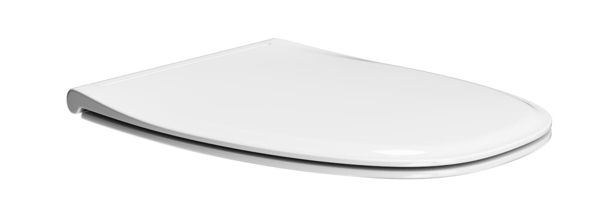 Плитка GSI Modo Сиденье для унитаза MODO+ с крышкой Soft Close белый  поверхность глянец