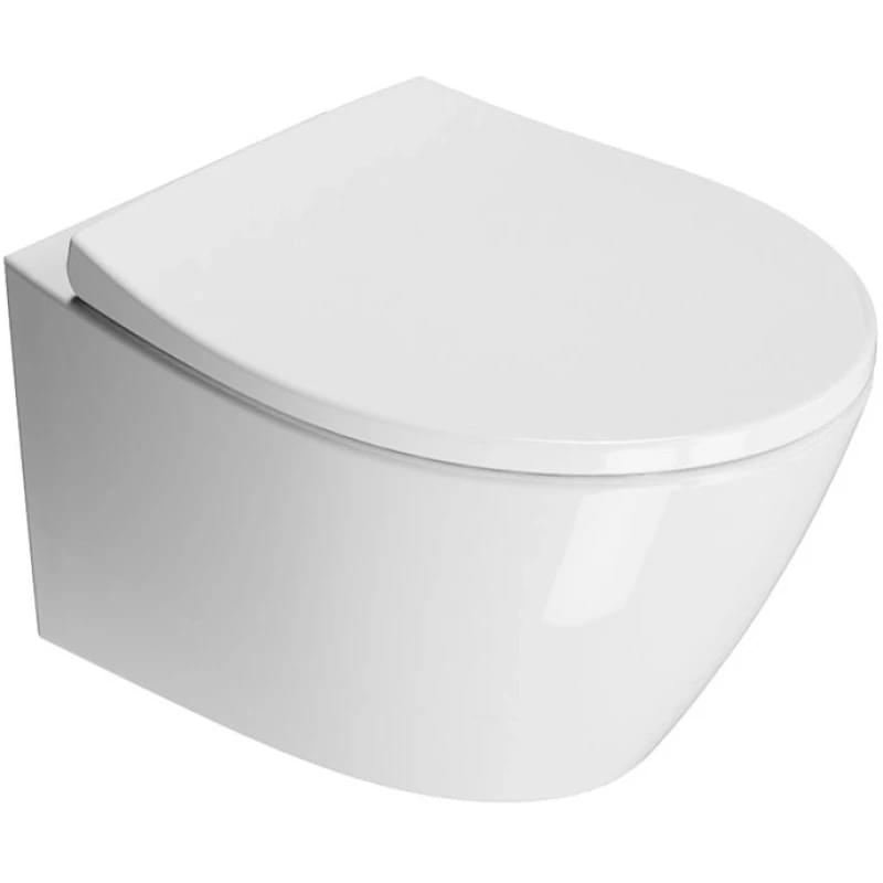 Плитка GSI Modo Унитаз подвесной MODO Swirlflush с креплением без сиденья белый  поверхность глянец
