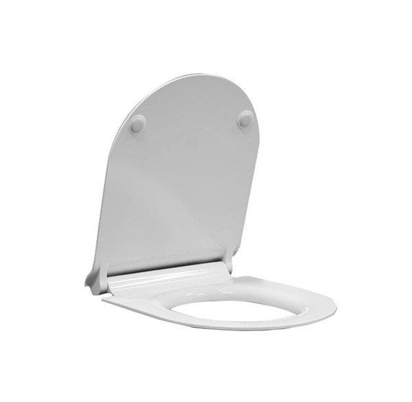 Плитка GSI Spares Сиденье для унитаза SPARES с крышкой Soft Close белый матовый  поверхность матовая