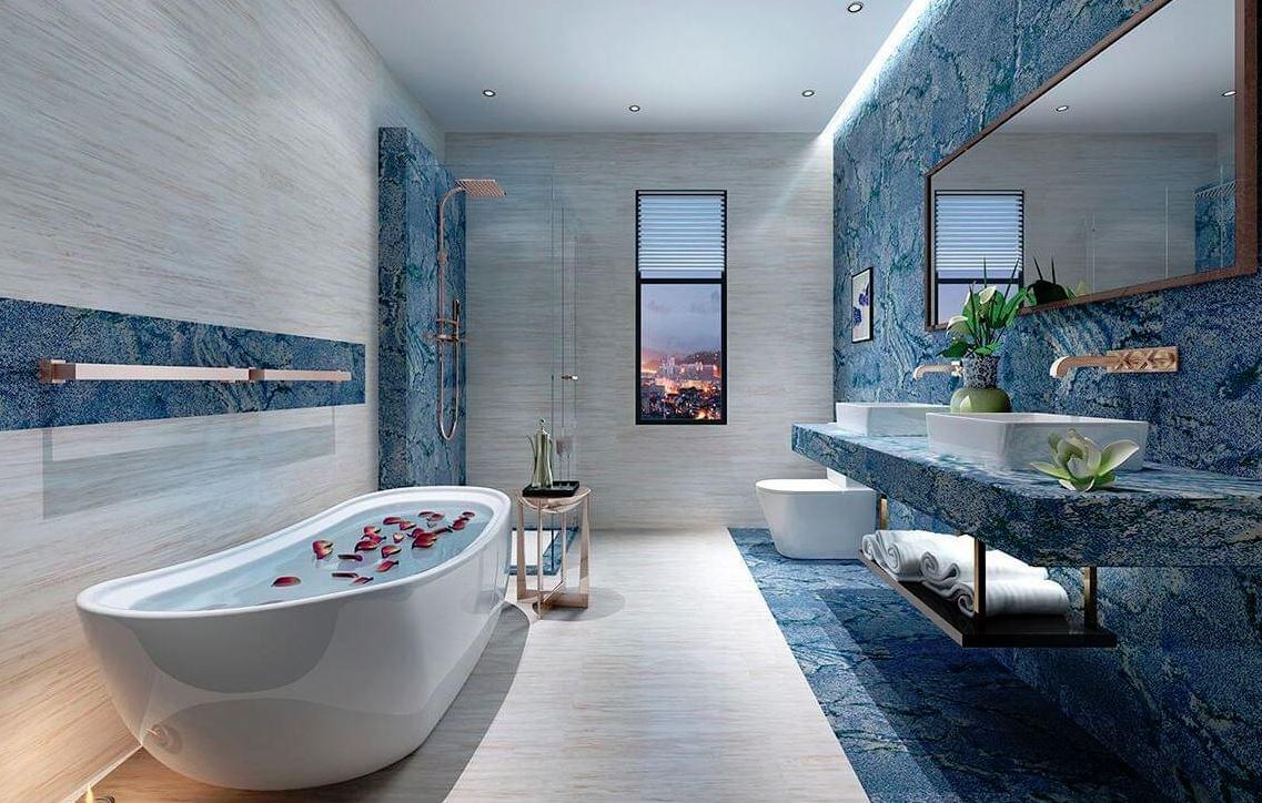 керамогранит фабрики Gani коллекция Azul Bahia