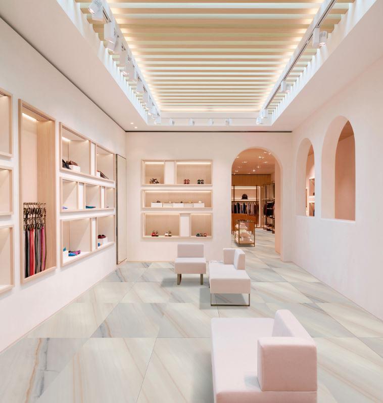 керамогранит фабрики Gani коллекция Bianco Lasa