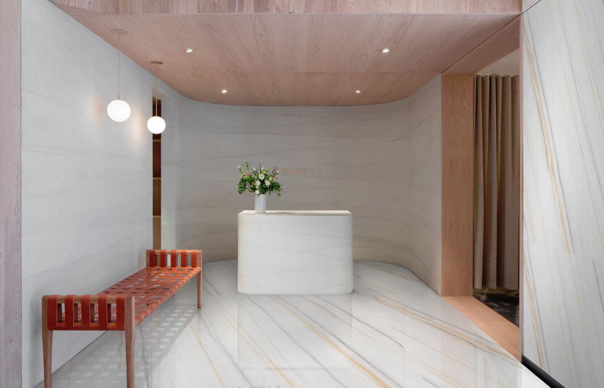 керамогранит фабрики Gani коллекция Bianco Lasa