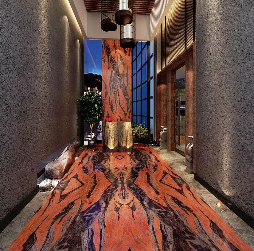 керамогранит фабрики Gani коллекция Butterfly Red