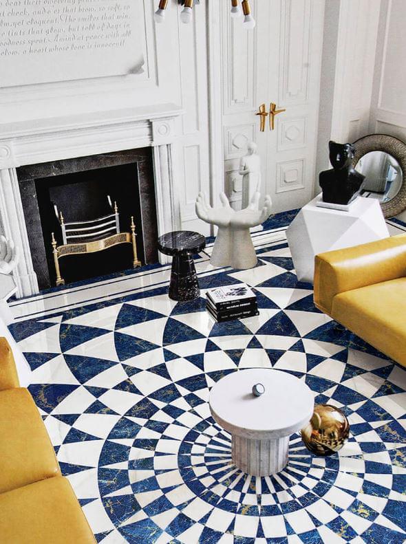 керамогранит фабрики Gani коллекция Diamond Blue