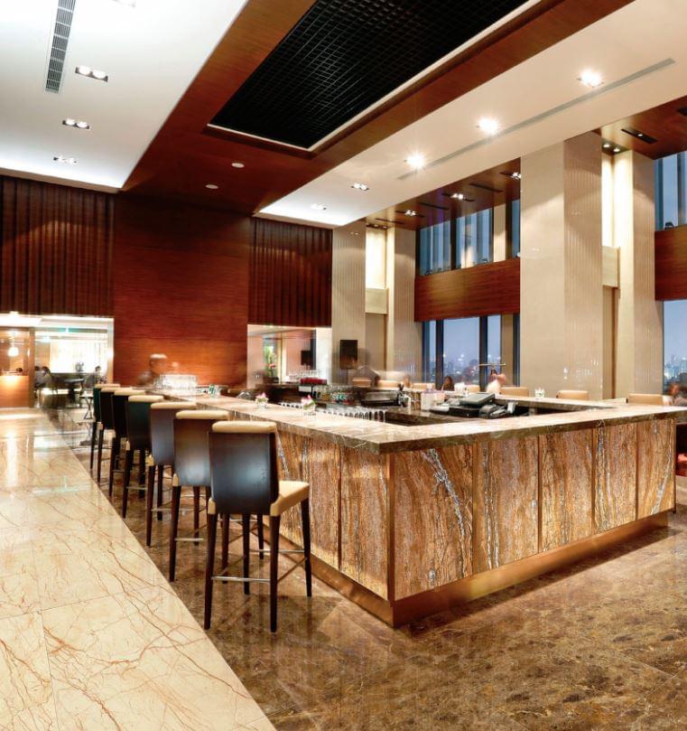 керамогранит фабрики Gani коллекция Marron Emperador