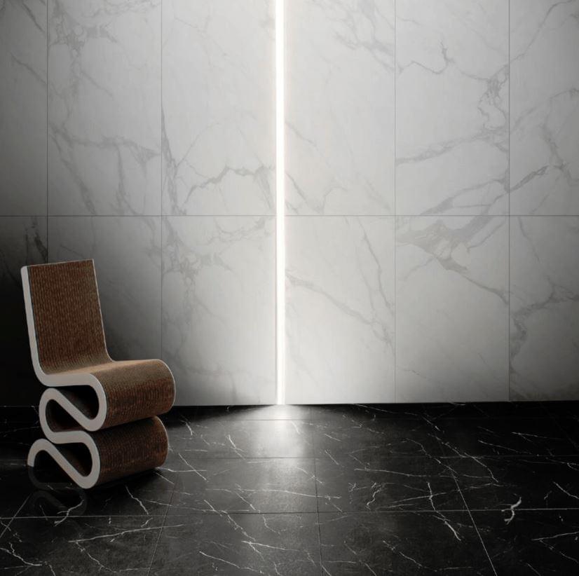 керамогранит фабрики Gani коллекция Nero Marquina