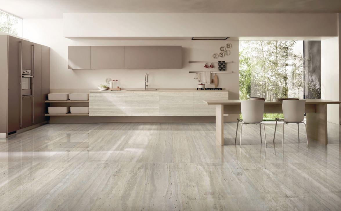 керамогранит фабрики Gani коллекция Silver Grey Travertino