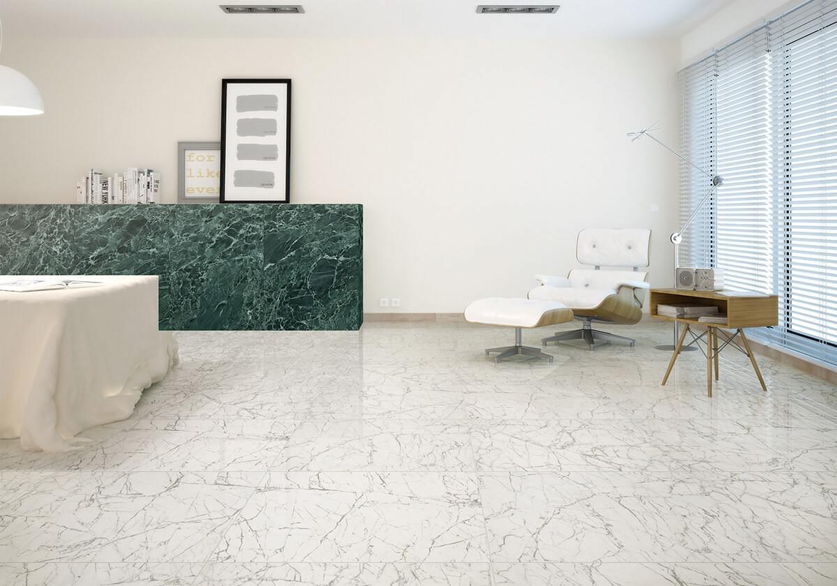 керамогранит фабрики Gani коллекция White Carrara