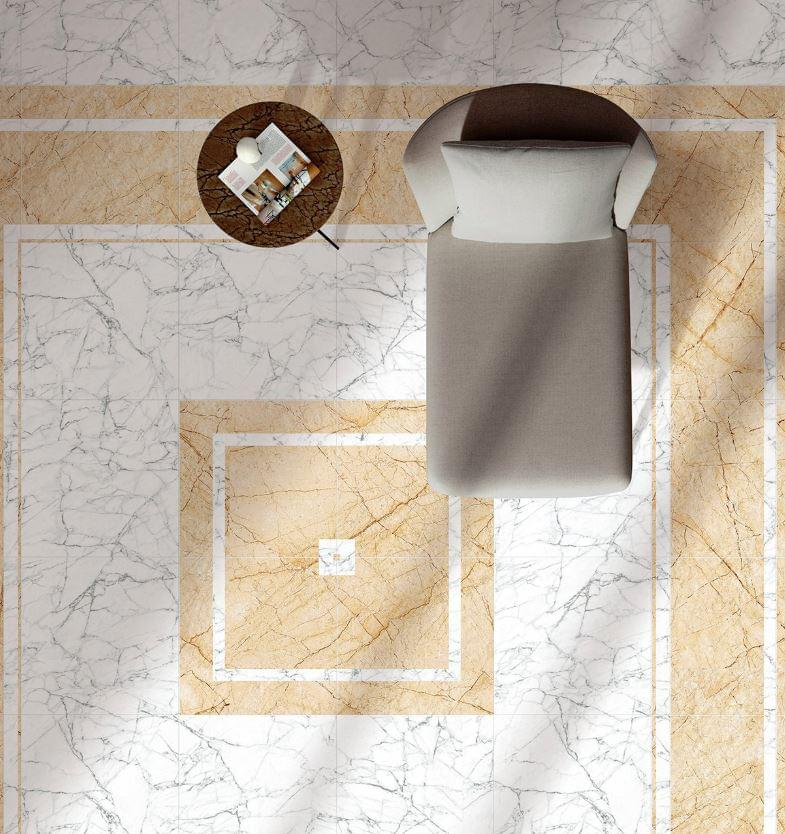керамогранит фабрики Gani коллекция White Carrara