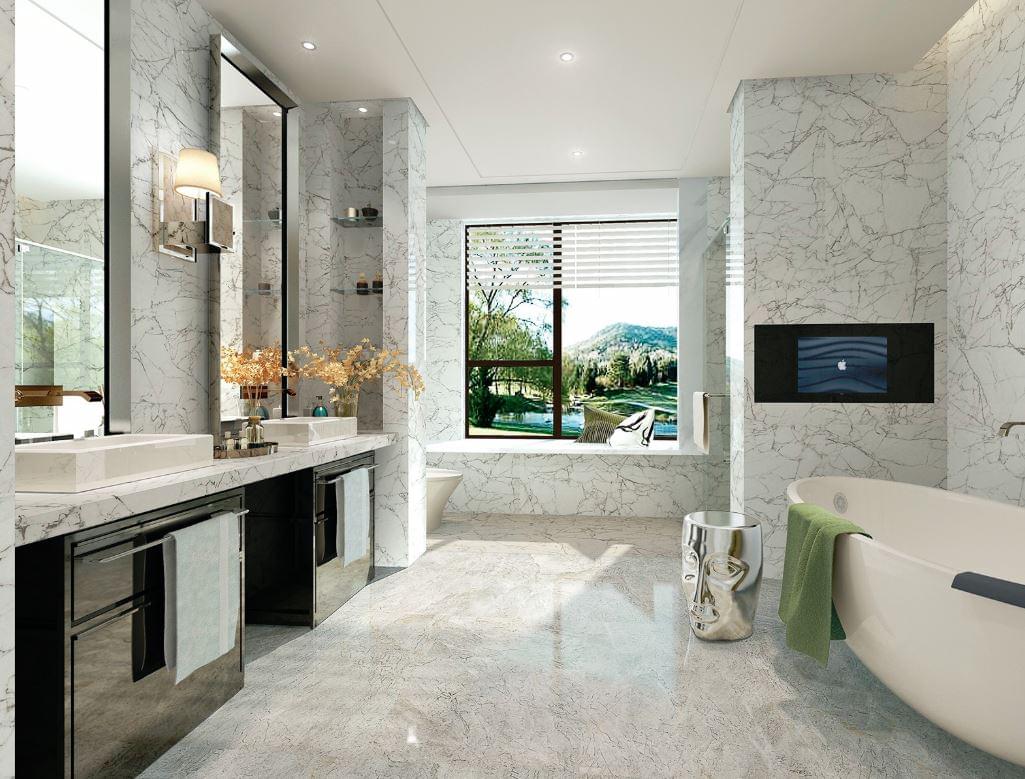 керамогранит фабрики Gani коллекция White Carrara