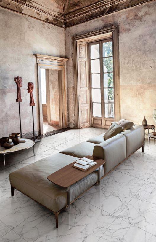 керамогранит фабрики Gani коллекция White Carrara