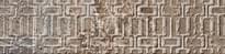 Плитка Gayafores Brickbold Deco Ocre 8.15x33.15 см, поверхность матовая