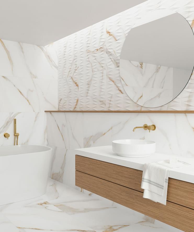 керамогранит фабрики Gayafores коллекция Calacatta Gold