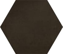 Плитка Gigacer Concrete Brown Large Hexagon 4.8 Mm 36x31 см, поверхность матовая, рельефная