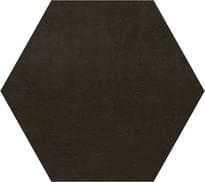 Плитка Gigacer Concrete Brown Small Hexagon 4.8 Mm 18x16 см, поверхность матовая, рельефная