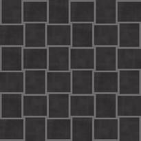 Плитка Gigacer Concrete Graphite Mosaic Action 4.8 Mm 30x30 см, поверхность матовая, рельефная