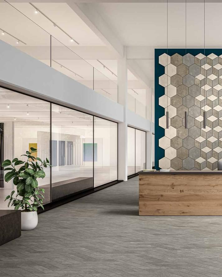 керамогранит фабрики Gigacer коллекция Elementa