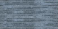 Плитка Gigacer Krea Blue Mosaic Stripes 4.8 Mm 30x60 см, поверхность матовая, рельефная