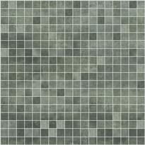 Плитка Gigacer Krea Green Mosaic 1.5 4.8 Mm 30x30 см, поверхность матовая, рельефная
