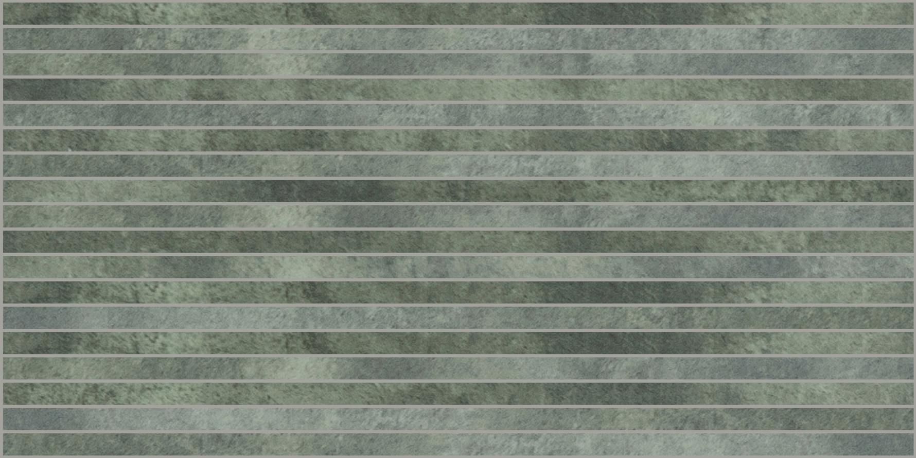 Gigacer Krea Green Mosaic Stripes 4.8 Mm 30x60