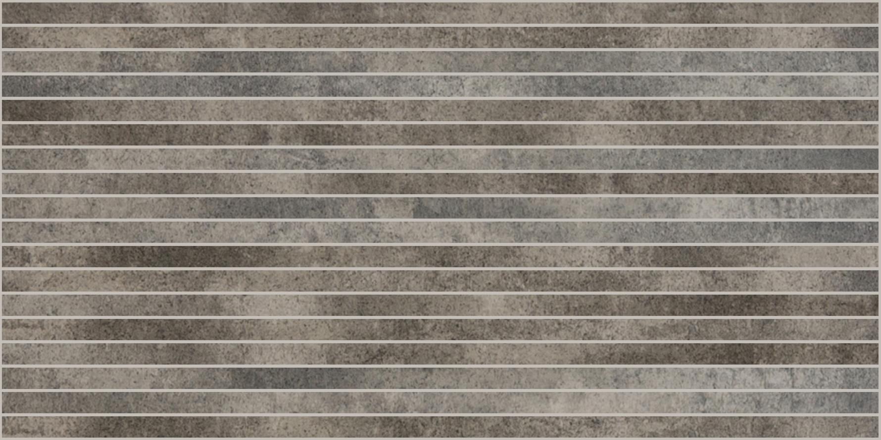Gigacer Krea Silver Mosaic Stripes 4.8 Mm 30x60