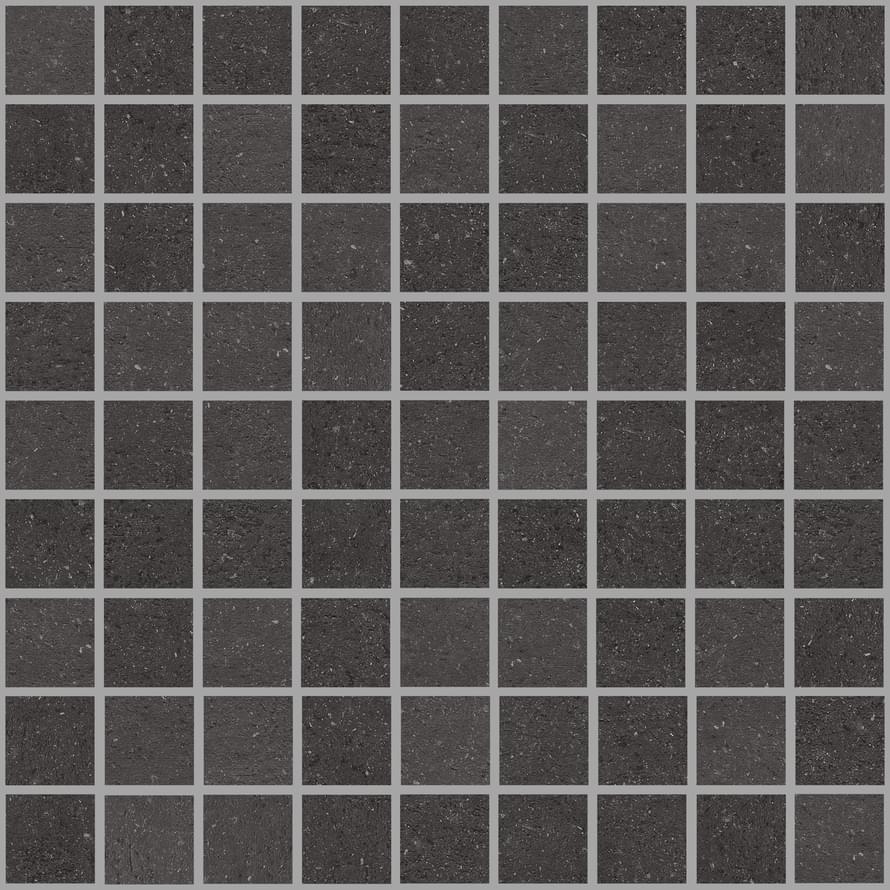 Gigacer Quarry Lava Stone Mat - Bocciardato Mosaic 3X3 30x30