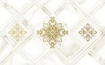 Плитка Global Tile Calacatta Gold Декор 25x40 см, поверхность глянец