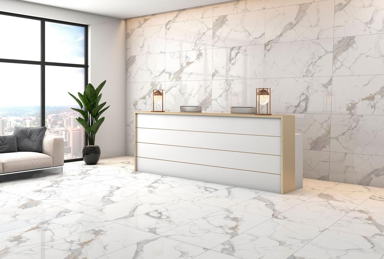 керамогранит фабрики Global Tile коллекция Calacatta