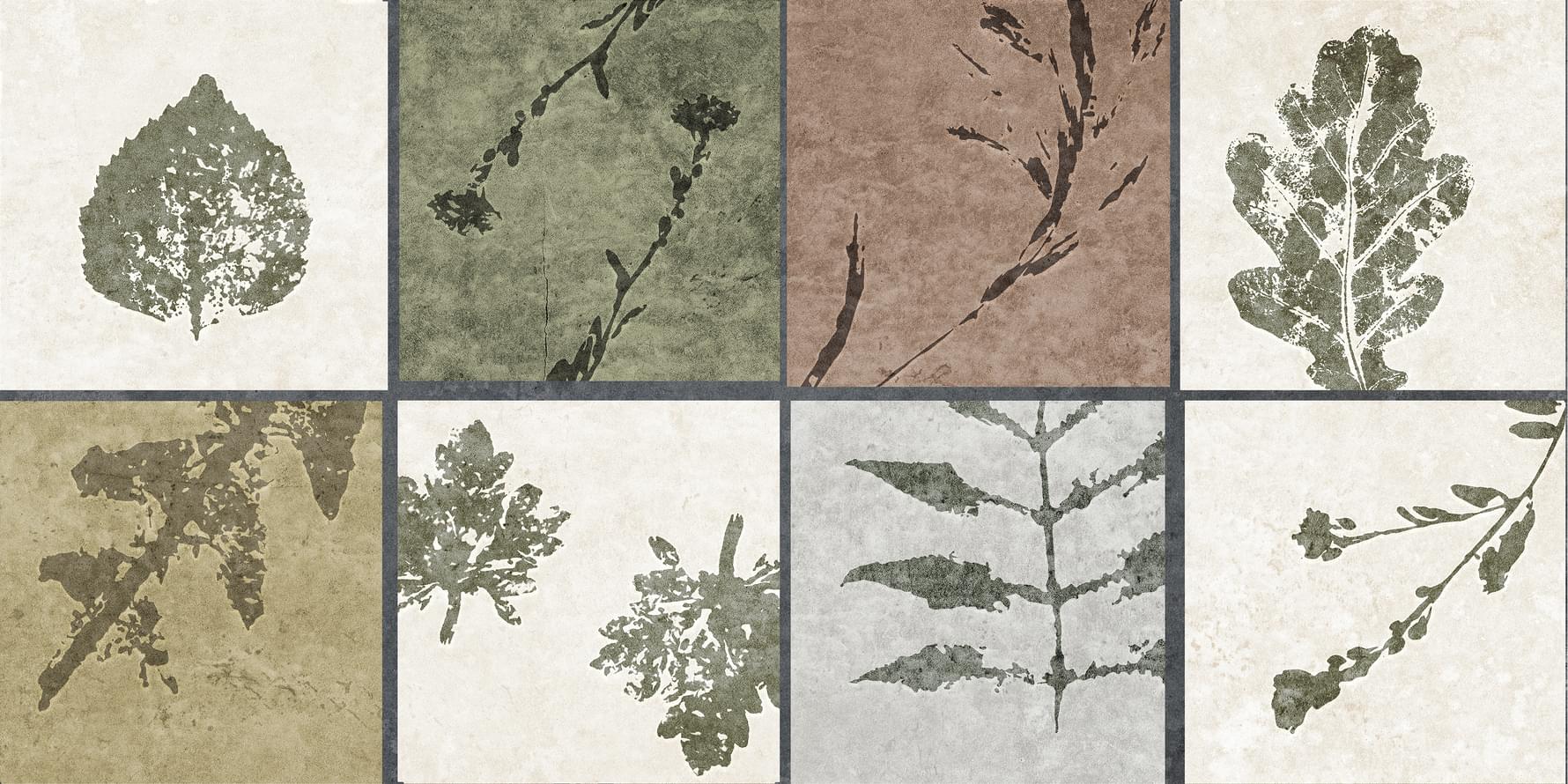 Плитка Global Tile Delia Мультиколор 30x60 см, поверхность глянец