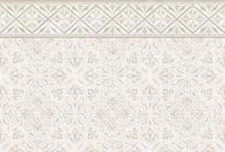 Плитка Global Tile Gestia Бежевый декор 2 27x40 см, поверхность глянец