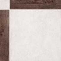 Плитка Global Tile Porcelanico Mira Темно-Коричневый 41.2x41.2 см, поверхность матовая