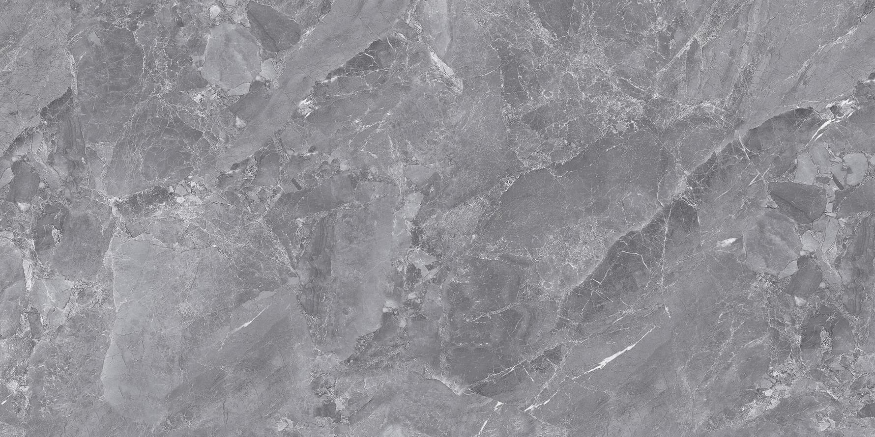 Плитка Global Tile Silver Серый 60x120 см, поверхность полированная