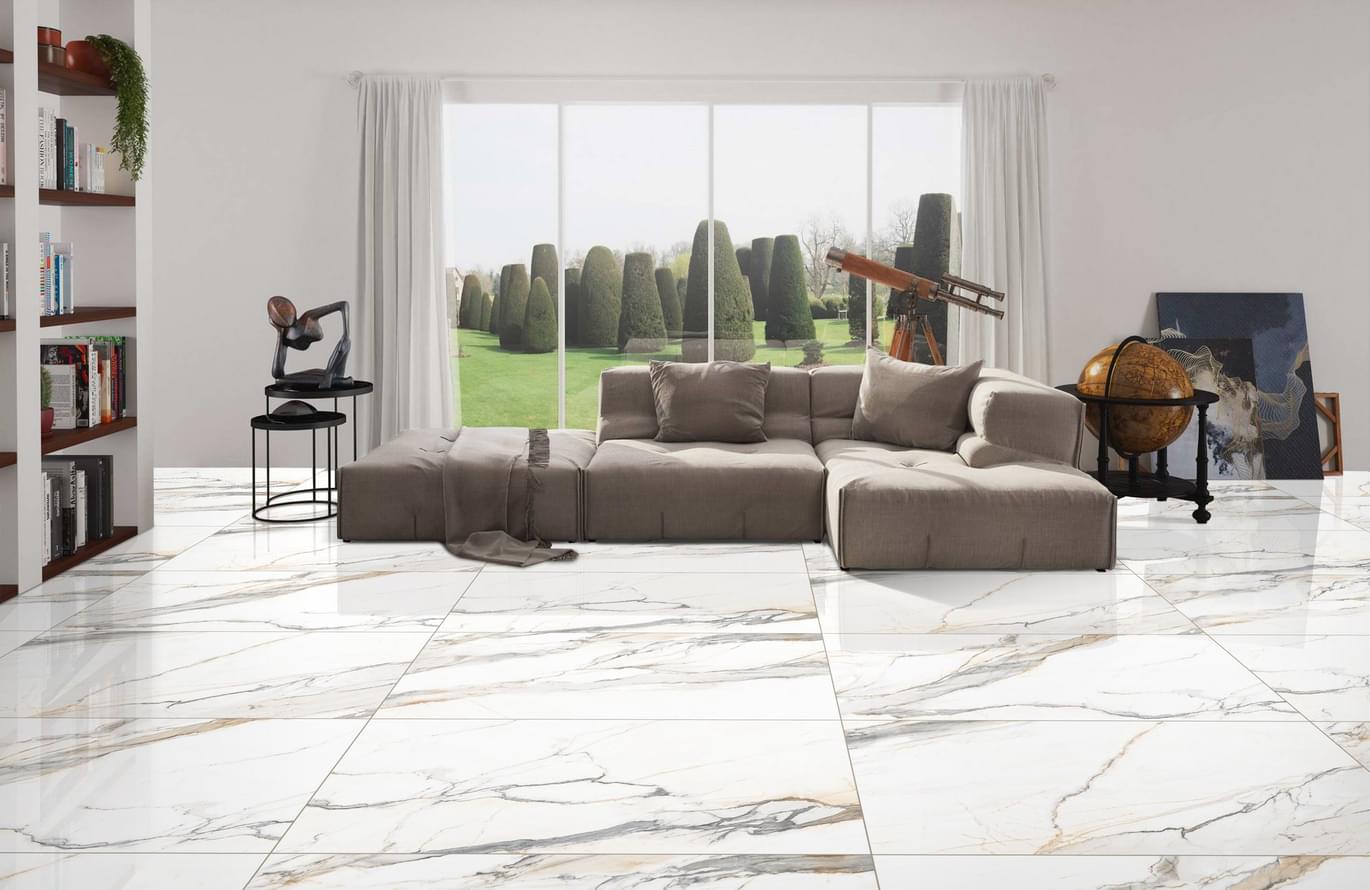 керамогранит фабрики Global Tile коллекция Statuario Elite