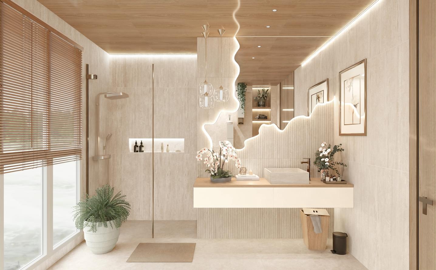 керамогранит фабрики Global Tile коллекция Травертин