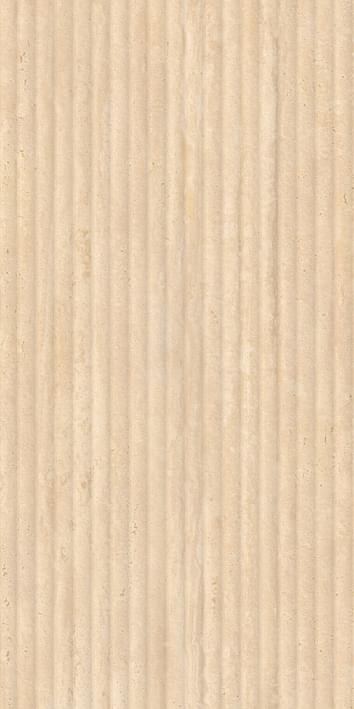 Плитка Global Tile Травертин Романо Бежевый Канноли 60x120 см, поверхность матовая