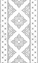Плитка Gracia Ceramica Elegance Grey Decor 01 30x50 см, поверхность глянец