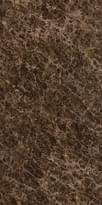 Плитка Graniti Fiandre Marmi Maximum Deep Emperador Lucidato 37.5x75 см, поверхность полированная