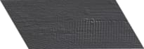 Плитка Graniti Fiandre Musa Plus Losanga Sinistra Midnight Relief 29x10 см, поверхность матовая