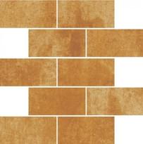 Плитка Grasaro Cemento Коричневый Mosaic 30.7x30.7 см, поверхность матовая