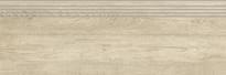 Плитка Grasaro Italian Wood Бежевый Ступень 20x60 см, поверхность матовая, рельефная