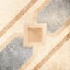 Плитка Grasaro Tivoli Светло-Бежевый Тако 4 9.5x9.5 см, поверхность матовая, рельефная